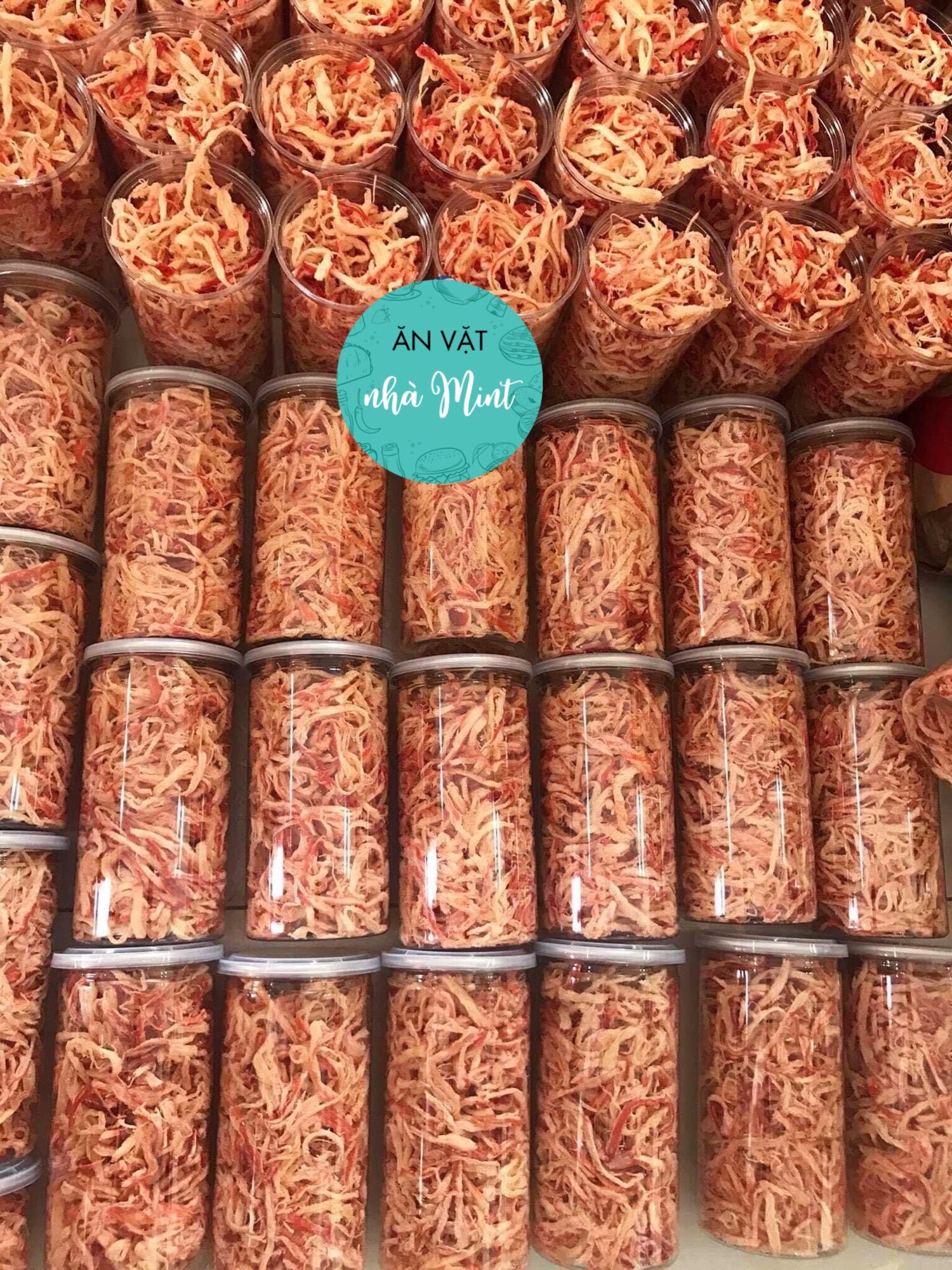 [200gr] Mực xé sợi hấp nước dừa