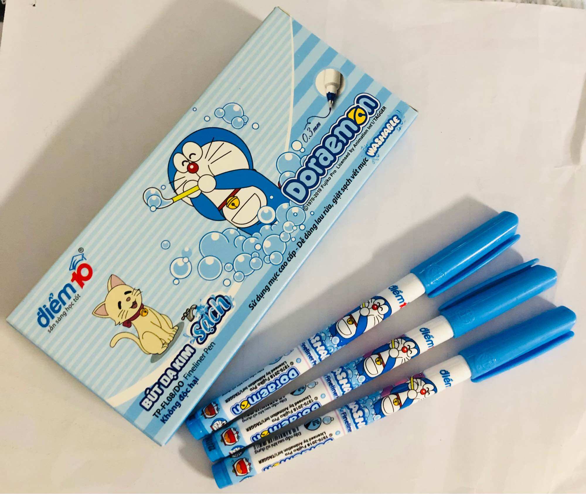 Bút lông kim doraemon thiên long fl-04/do