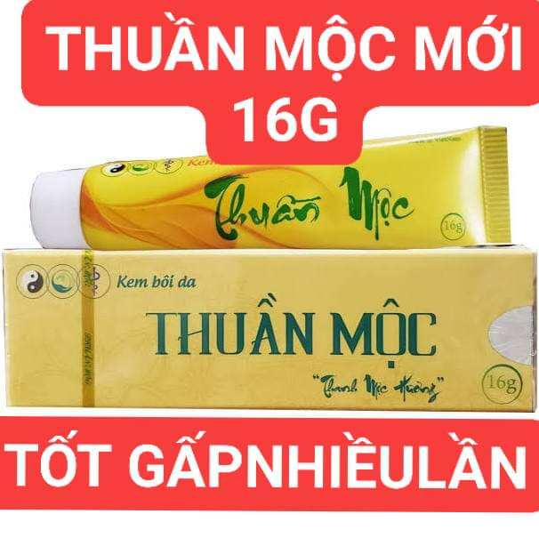 Thuần mộc kem bôi da thuần mộc 16g thanh mộc hương