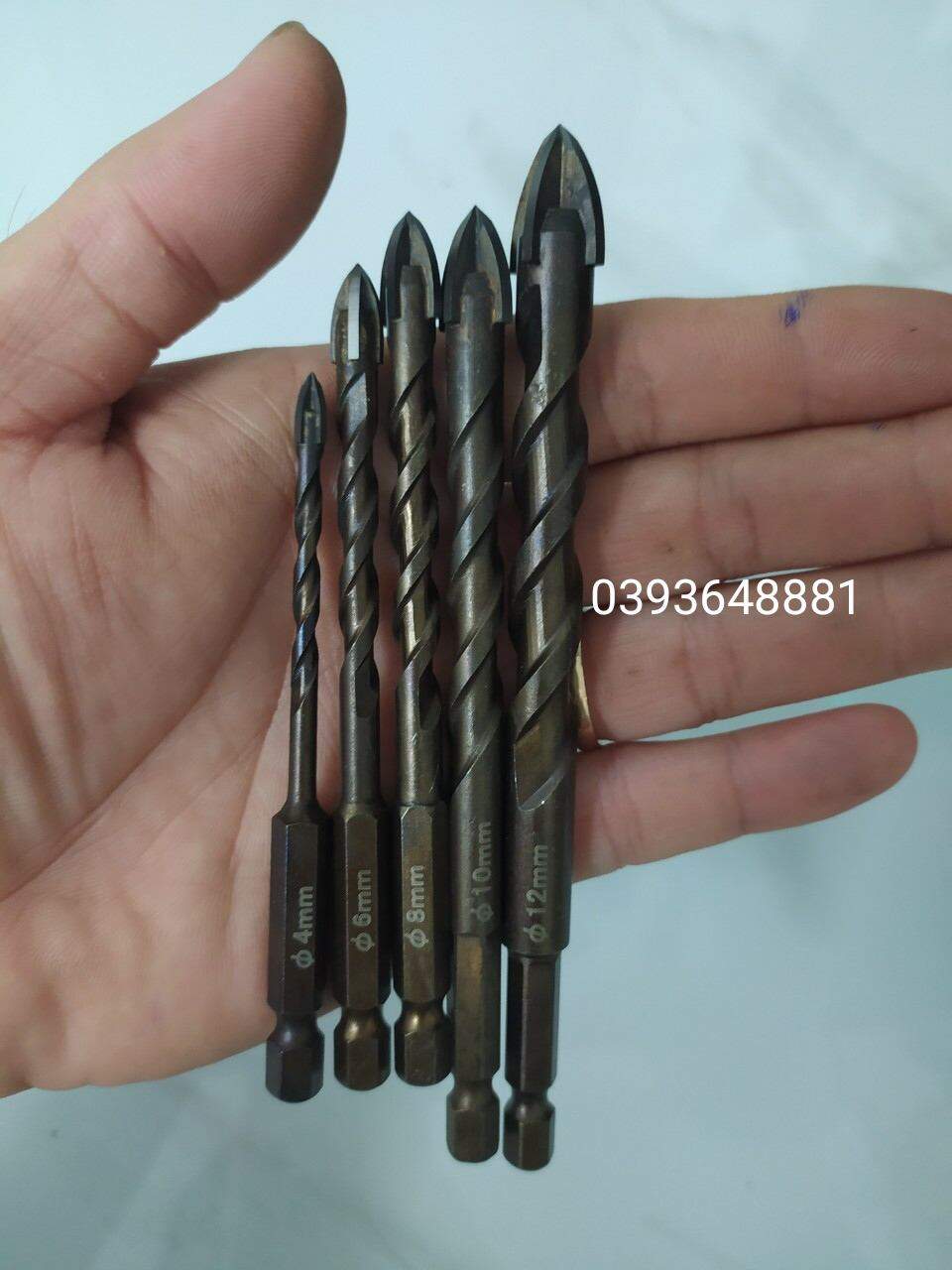 bộ 5 mũi khoan đa năng Nhật bãi