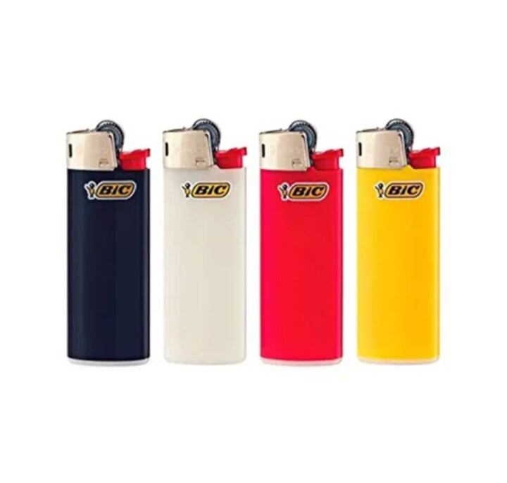 Bật Lửa/Fighter BIC J3 đánh đá bánh xe( lửa ngọn trung bình,bền đẹp)Size M 7.8cm 🔥