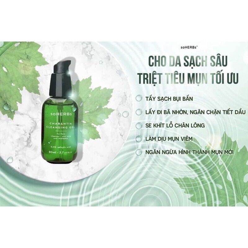 [HCM]Sữa Rửa Mặt Cao Khổ Qua soHERBs 80ml