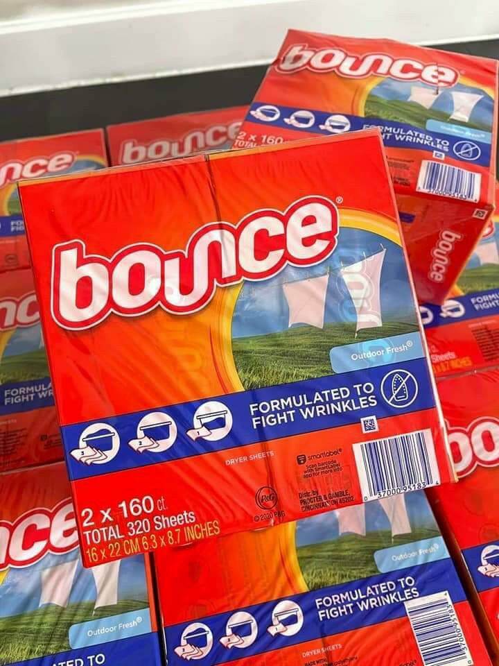 10 tờ giấy thơm quần áo bounce mỹ