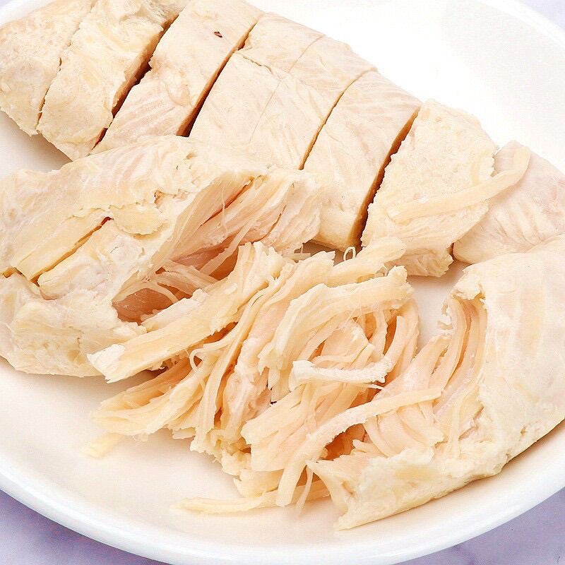 Ức gà hấp REAL CHICKEN cho chó mèo - gói 40gr