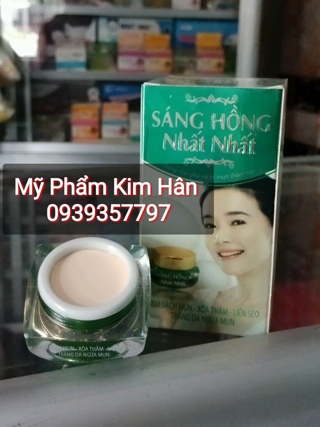 Kem sạch mụn xoá thâm liền sẹo trắng da ngừa mụn