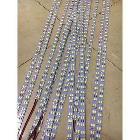 Thanh đèn led dài 1m 5730-2 hàng điện 12v(144 mắt/1m)