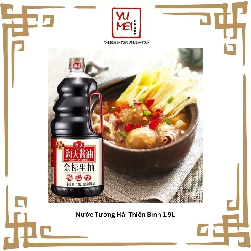 Nước tương Hải Thiên loại 1lit9