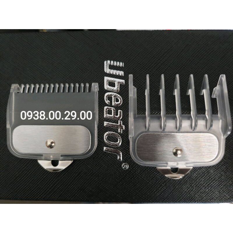Cữ Thép Barber 1.5mm Và 4.5mm Loại Tốt. Bộ 2 Cữ Gá Thép Lắp Cho Tông Đơ Kemei, Surker, Jame. (Ảnh thật). 