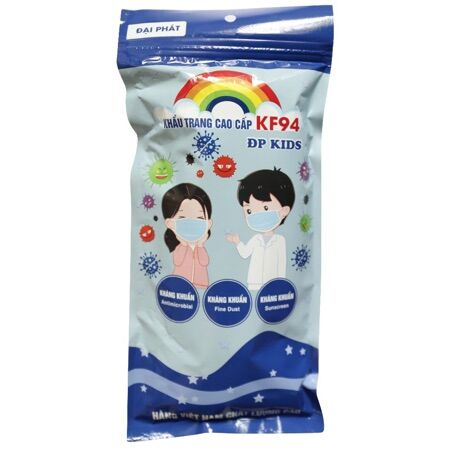 50 cái khẩu trang kf94 cho bé .(5 gói, 1 gói 10 cái)