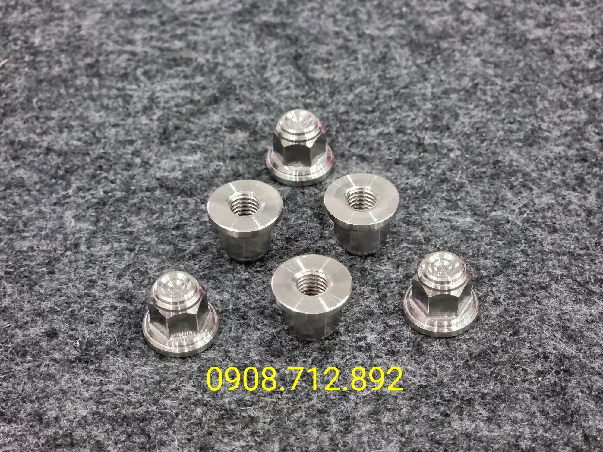 Tán bít mẫu thái inox 304 size 6li - 7li - 8li - 10li - 12li - 14li