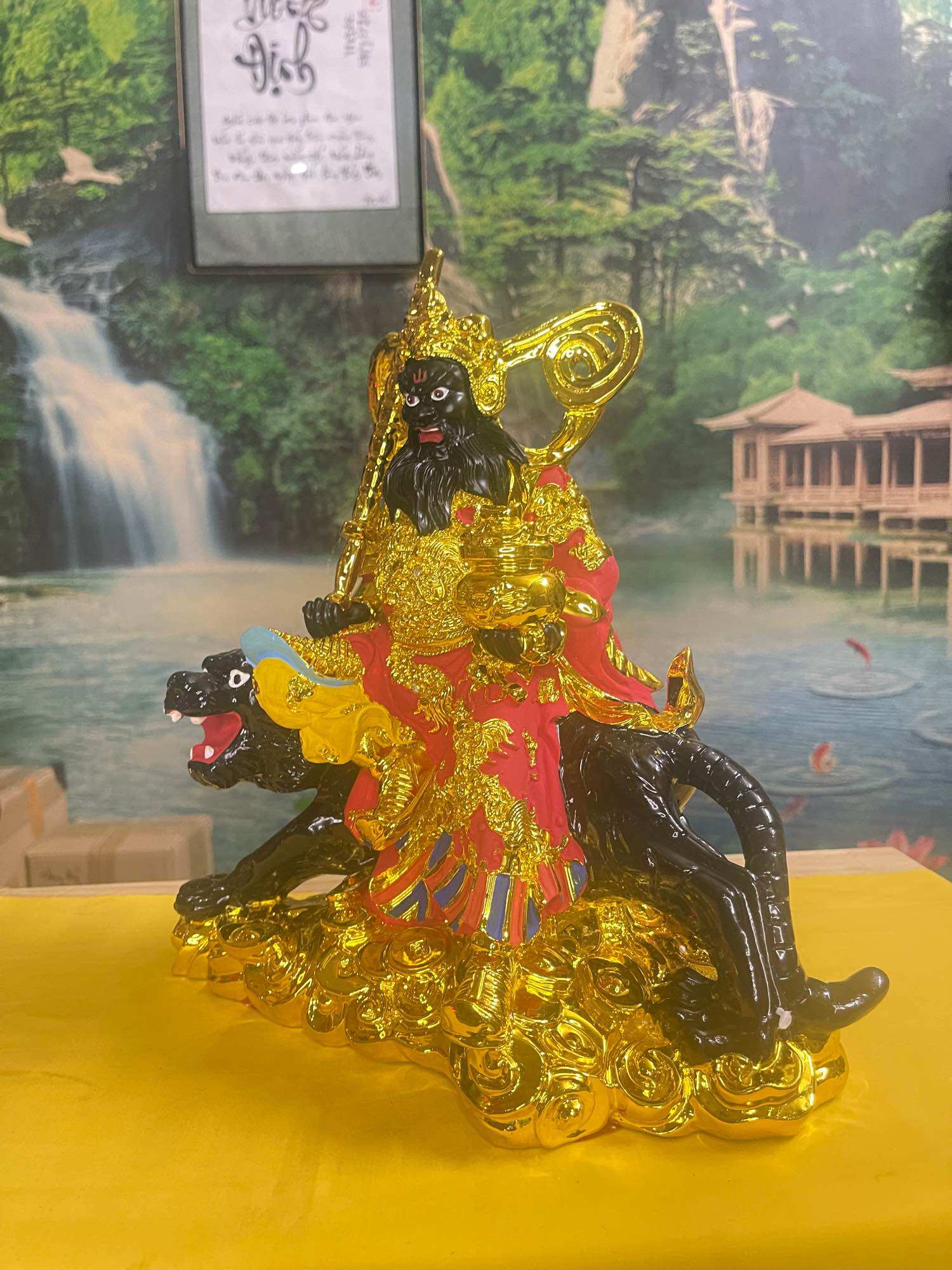 Tượng Thần Tài Triệu Công Minh