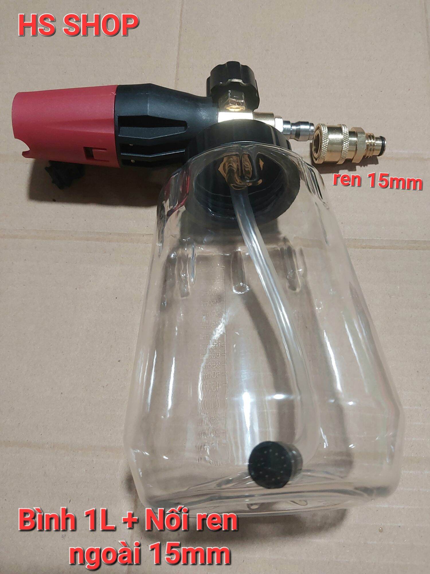 Bình tạo bọt tuyết 1000ml  ( Lưu ý chọn theo phân loại)