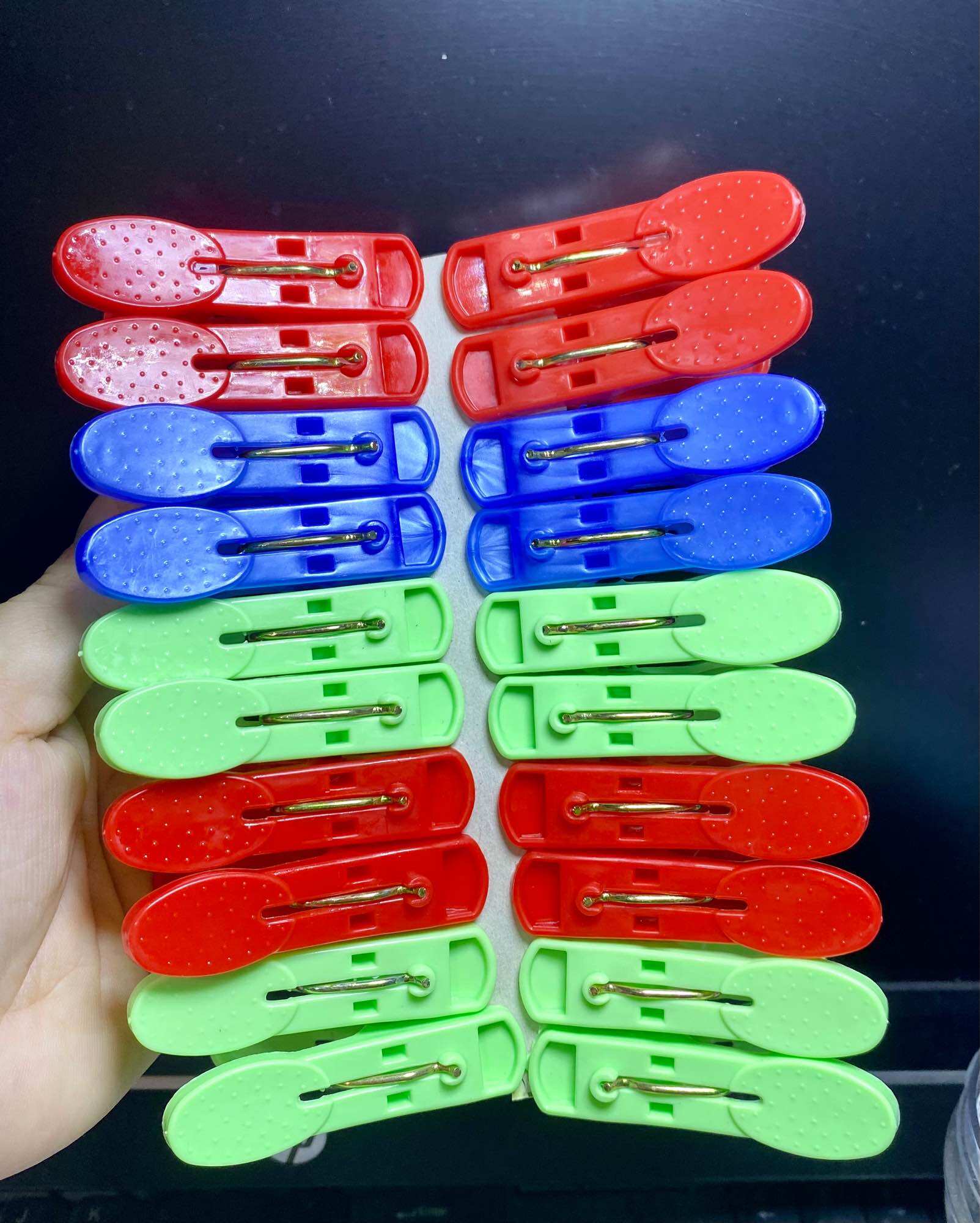 🥋👙 Set 20 Cái Kẹp Phơi Áo Quần, Bản Nhỏ 1cm