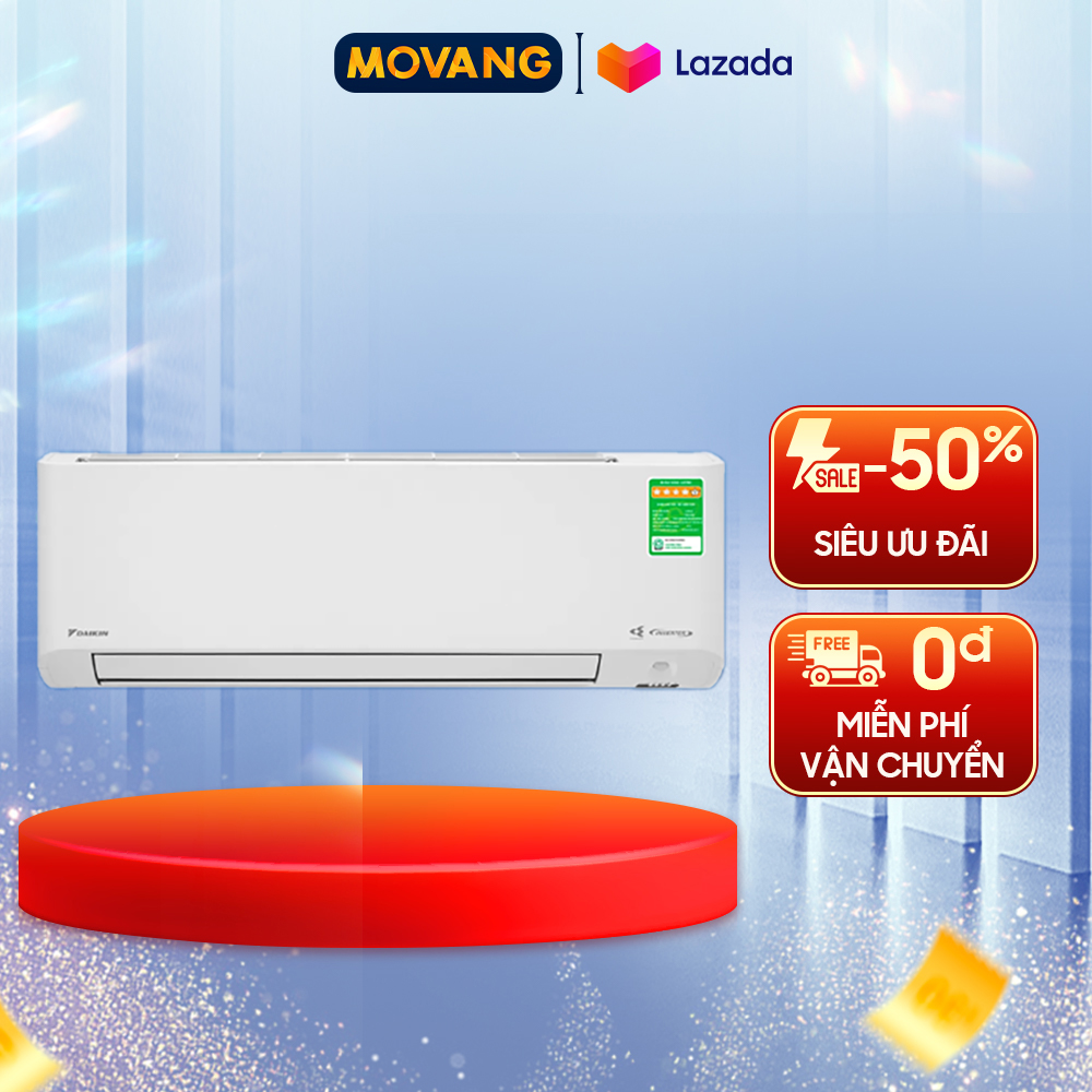 - điều hòa daikin 12000btu inverter 1 chiều ftky35wavmv