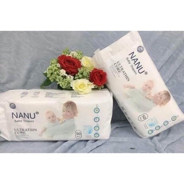 Bỉm quần NANU cao cấp cho bé:bịch 50 quần