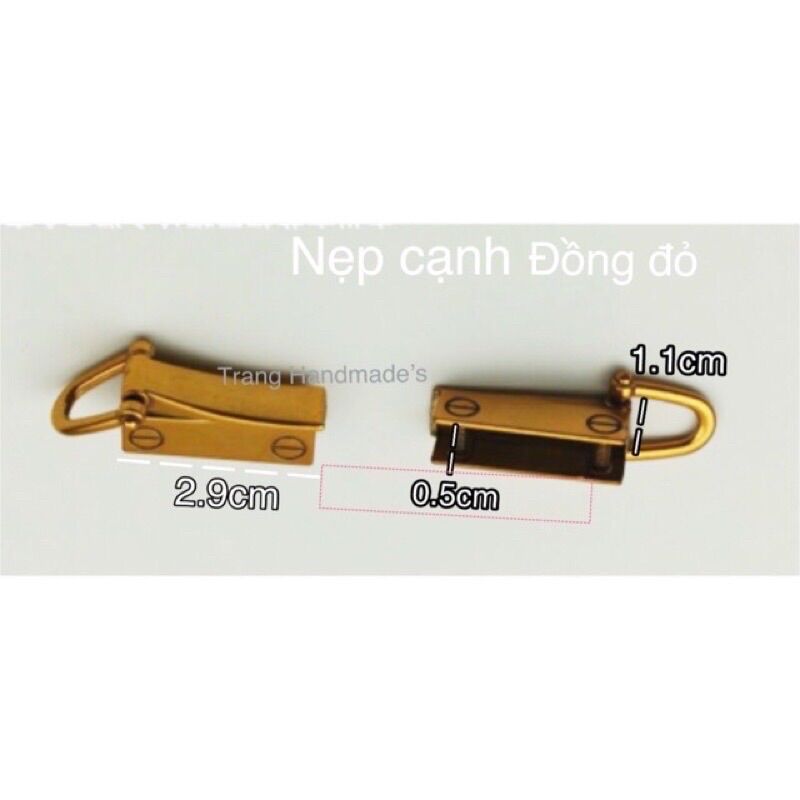 Nẹp cạnh túi