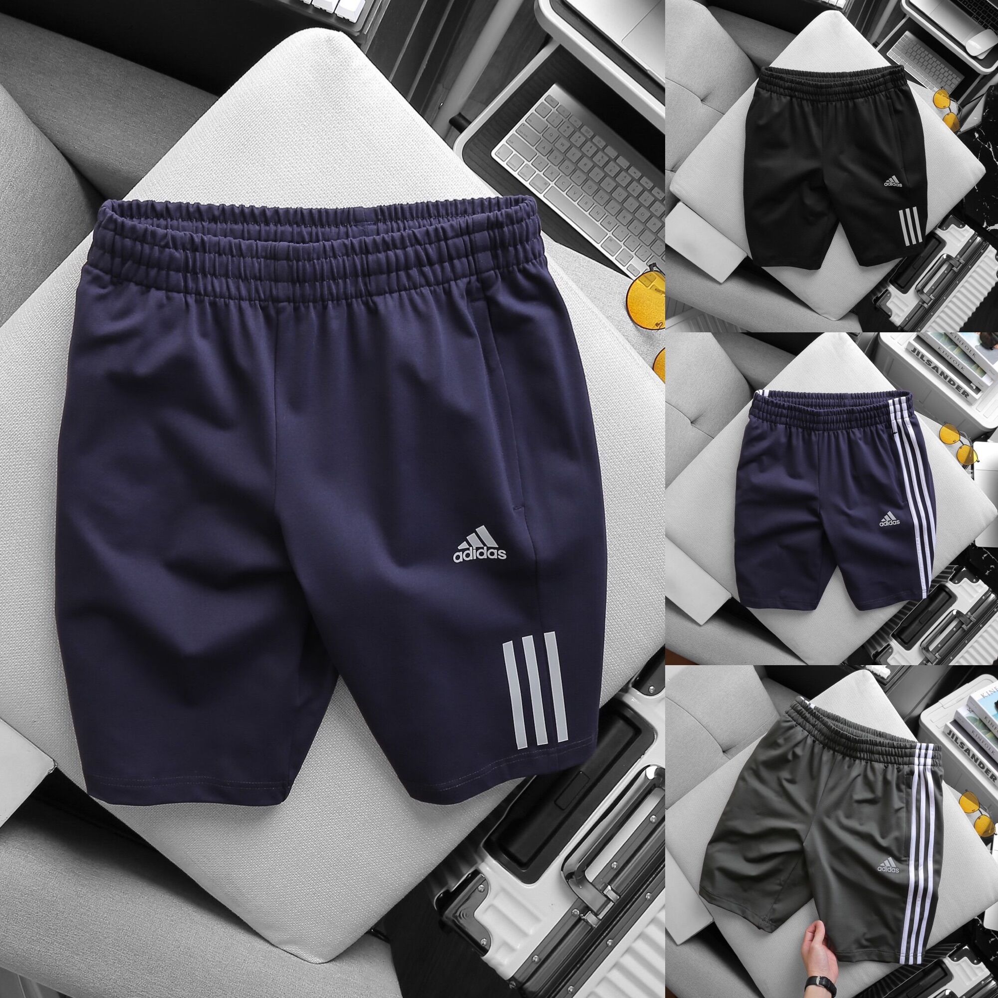 Quần SHORT Adidass phản quang mới onweb dư xịn