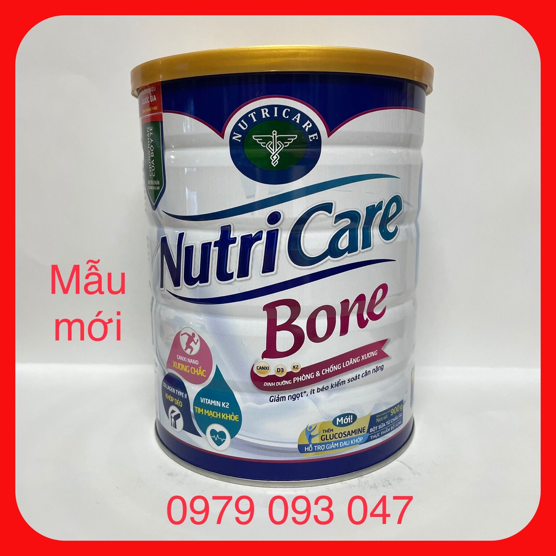 Sữa NutriCare Bone 900g (date:6/2025