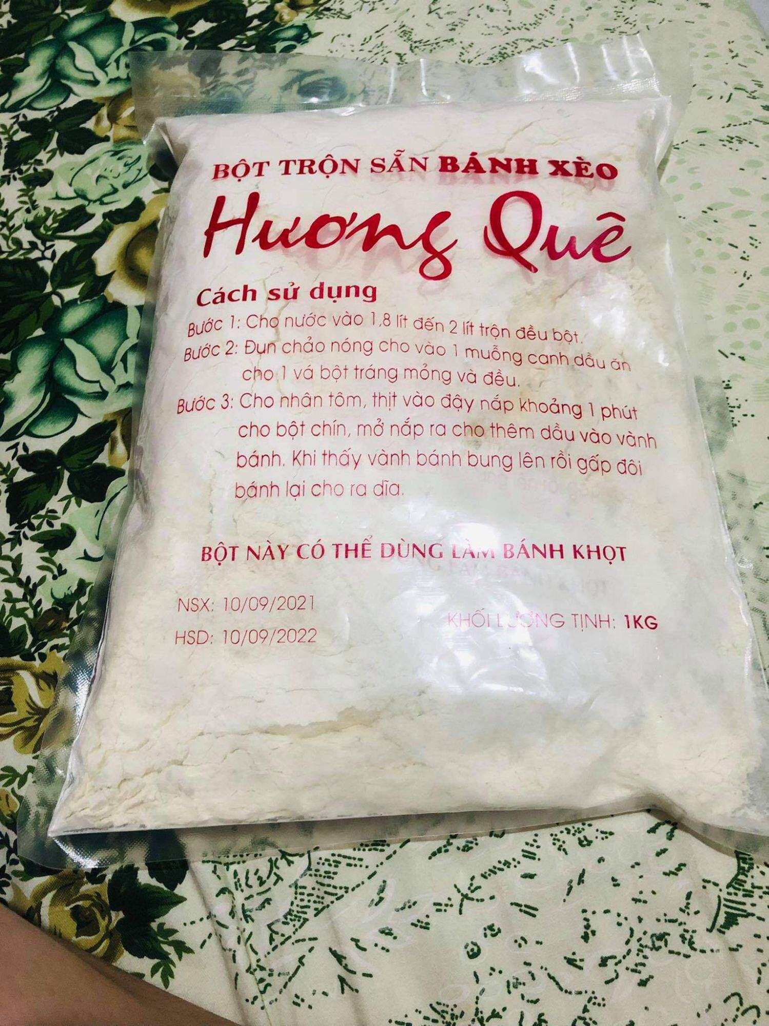 Bột bánh xèo Hương Quê. 1kg