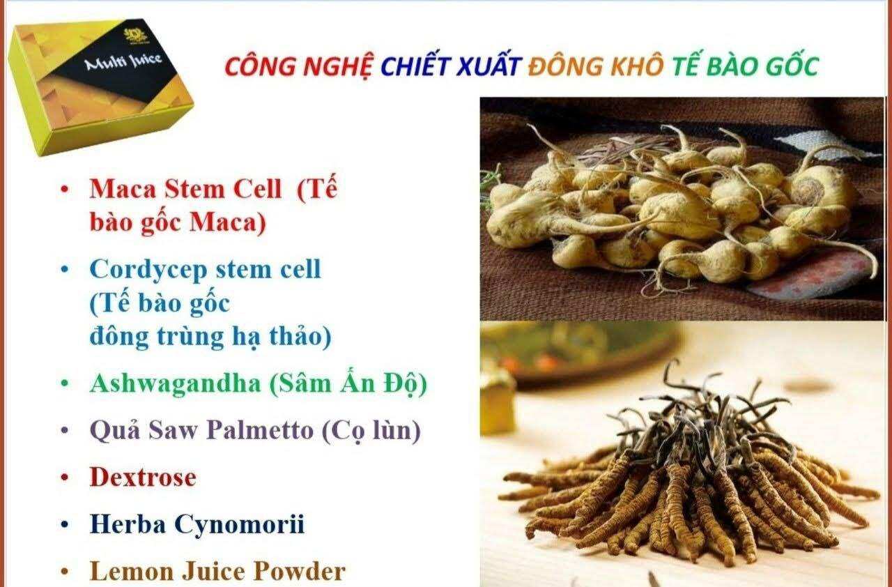 Multi Juice . Nước ép trái cây hỗn hợp nhập khẩu Malaysia