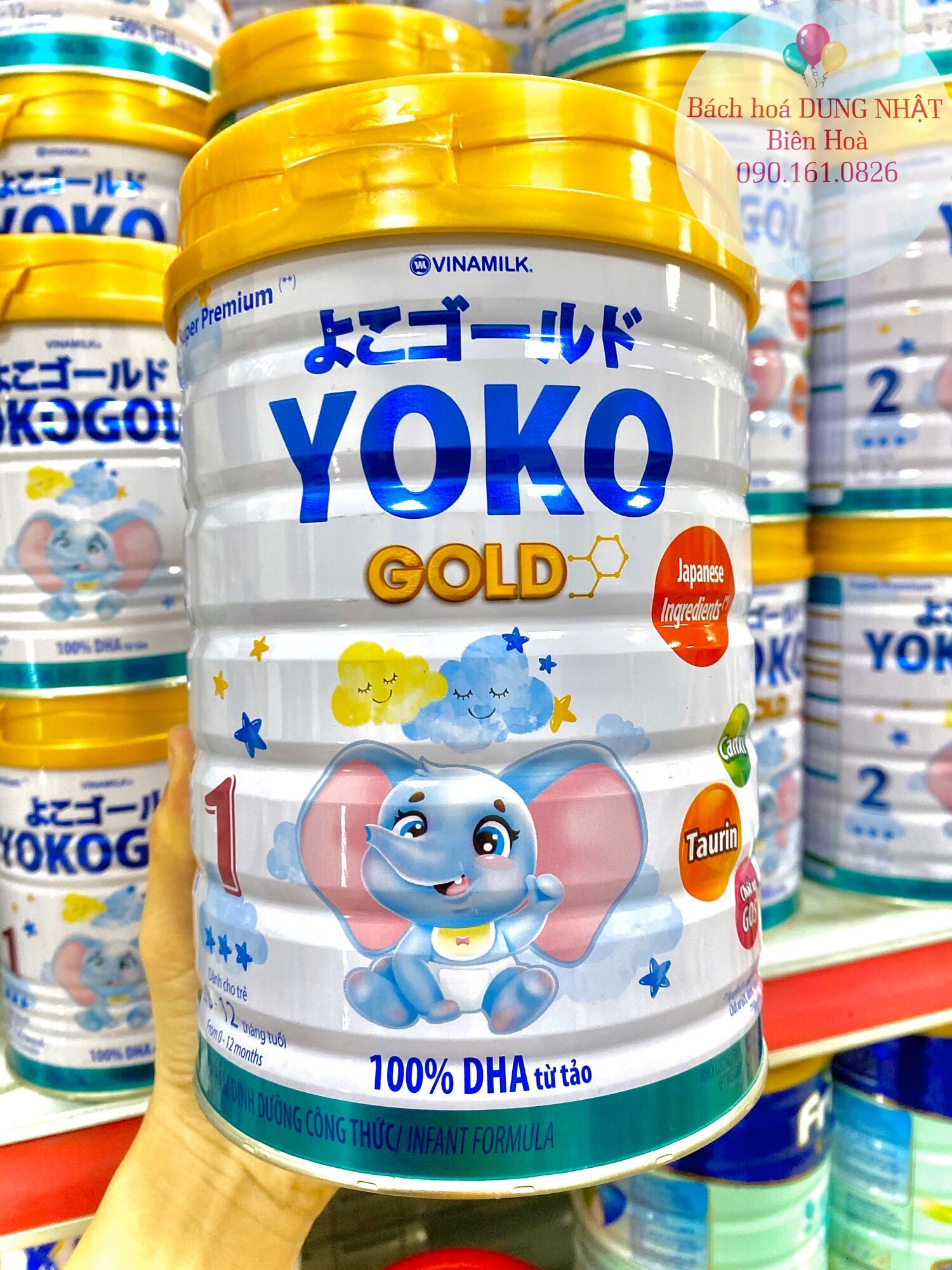 Sữa bột Vinamilk YoKo số 1 (0-12 tháng) 850g hsd 12/2023