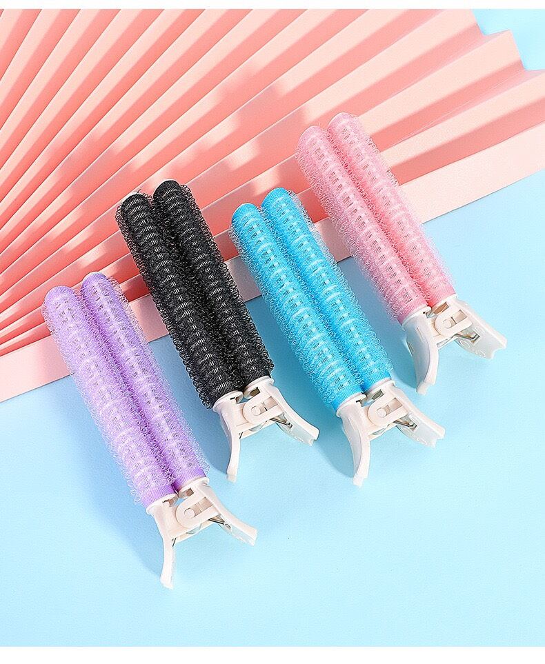 Kẹp tóc ống lô tạo kiểu phồng phong cách hàn quốc