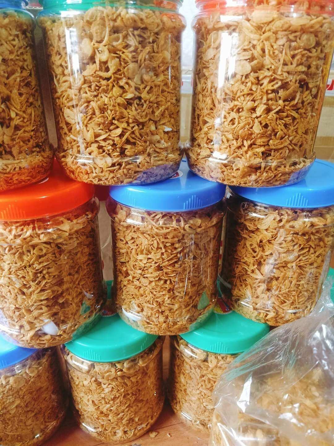 500gr hành phi chuyên dùng làm bánh tráng nướngbánh tráng trộn...