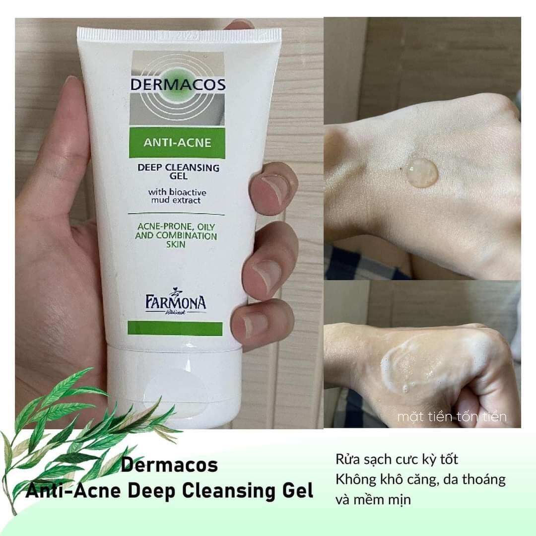 SỮA RỬA MẶT DERMACOS CHO DA DẦU MỤN NỘI ĐỊA BALAN
