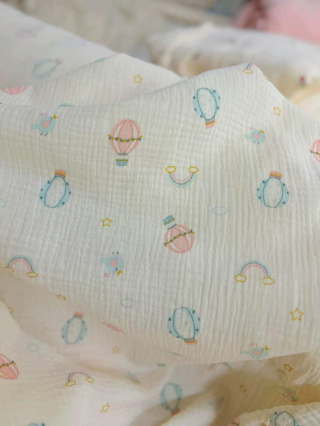 Chăn / Khăn Muslin đa năng 4 lớp
