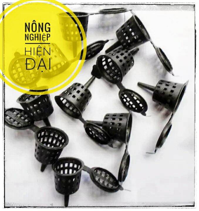 Combo 100 Cái Rọ Nhựa Đựng Phân Tan Chậm Chuyên Dụng Hoa Lan - Cây Cảnh