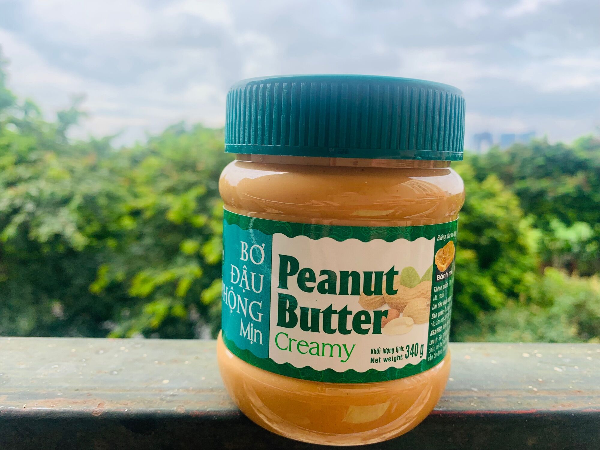 Bơ đậu phộng mịn Golden Farm 340g