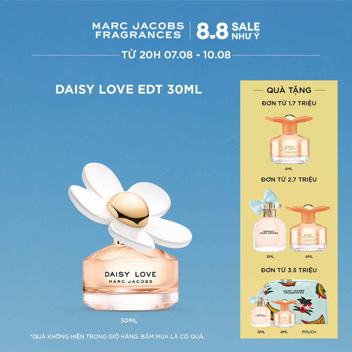 Nước hoa Nữ Marc Jacobs DAISY Love EDT 30ml