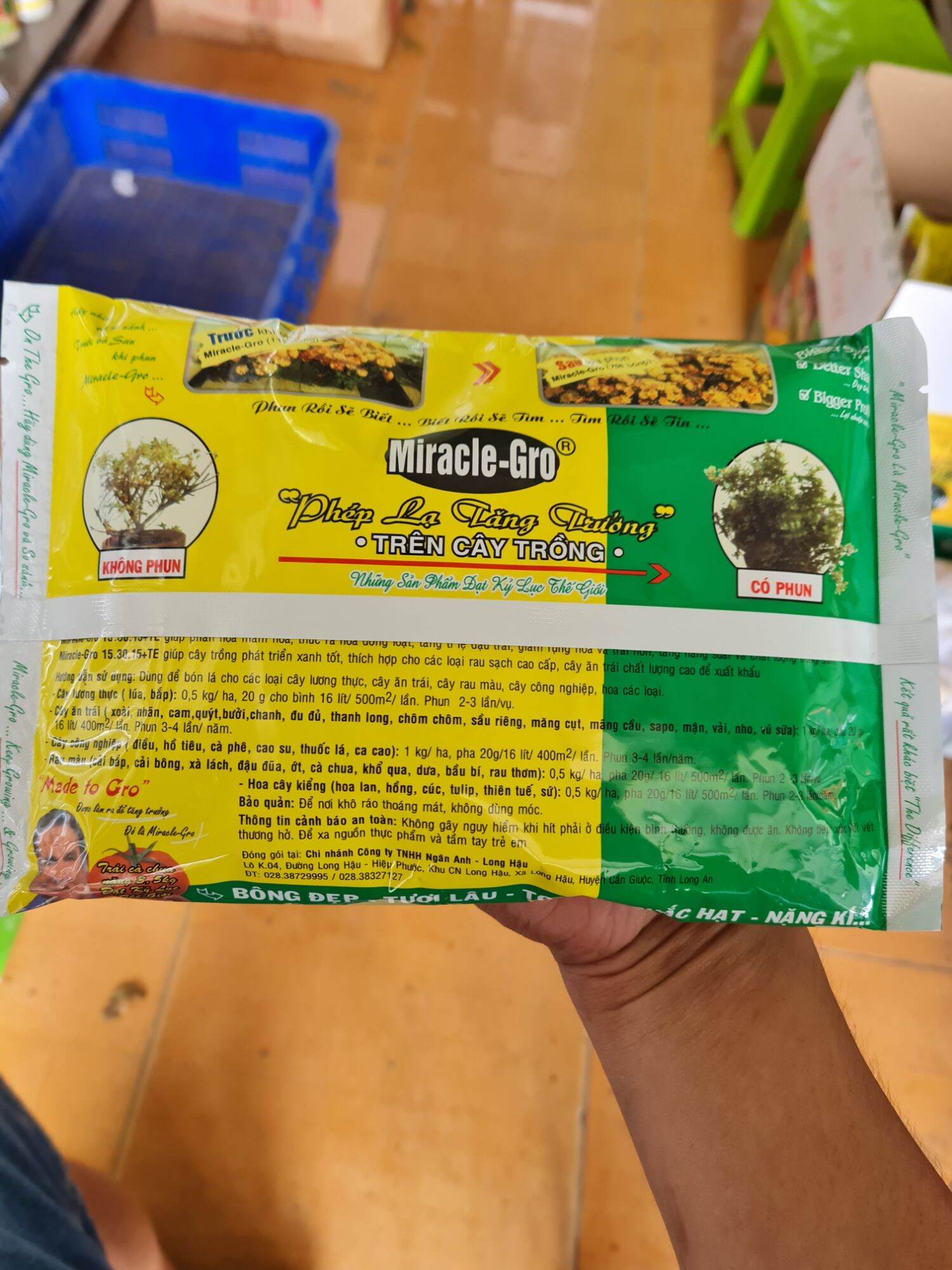 15 30 15 Miracle-Gro 500g