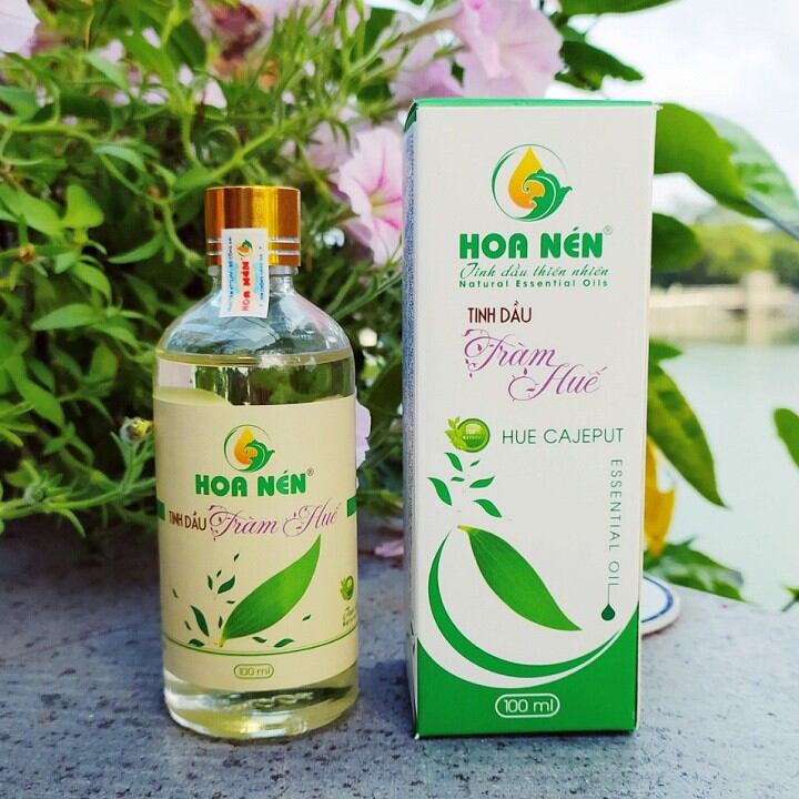 Tinh dầu tràm Hoa nén 100ml - dau tram - tinh dau hoa nen - Hàng công ty