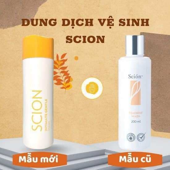 Dung dịch vệ sinh Scion Intimate Gentle Wash Chai 200ml Date Mới
