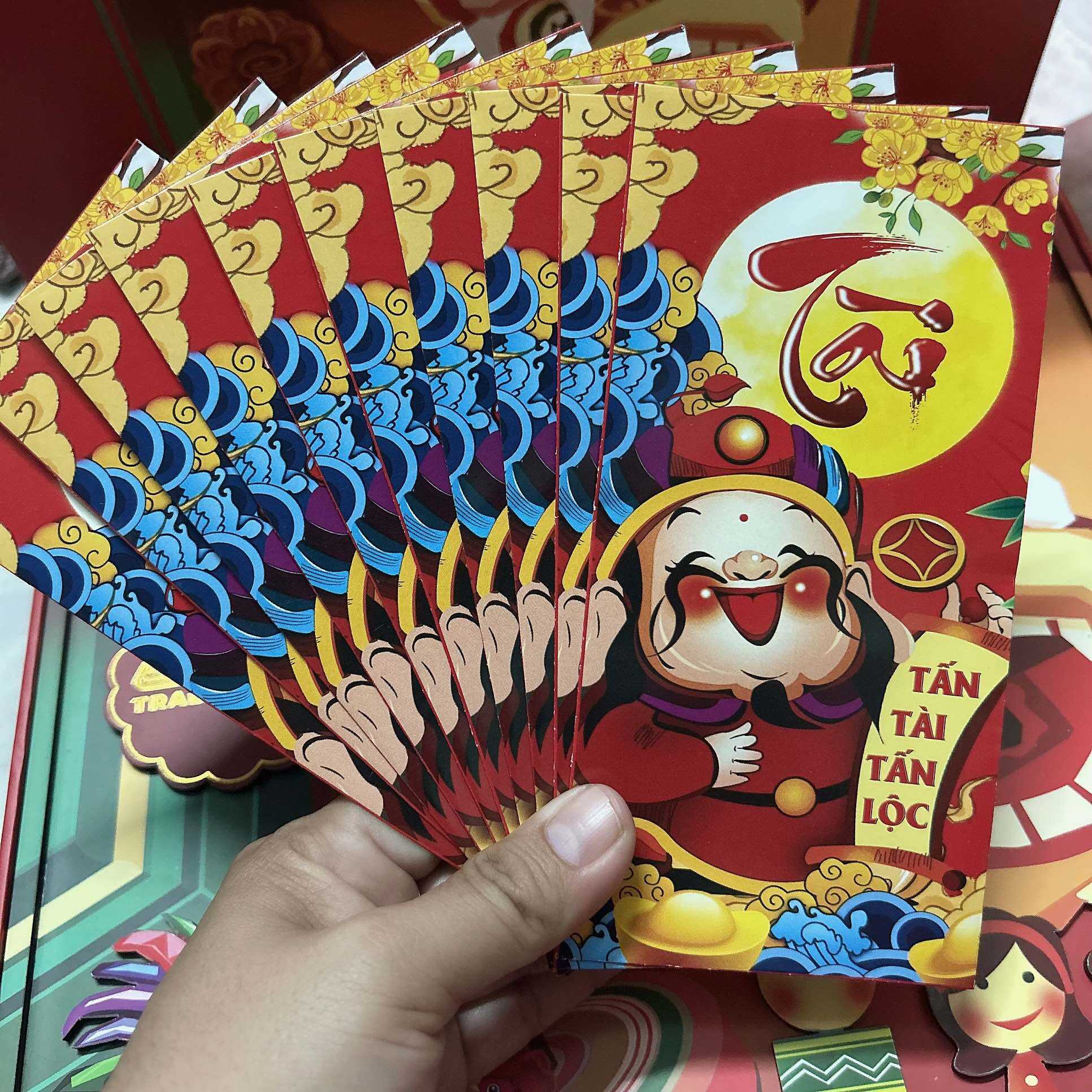 Combo 200 Bao Lì Xì Tết Dễ Thương tài lộc