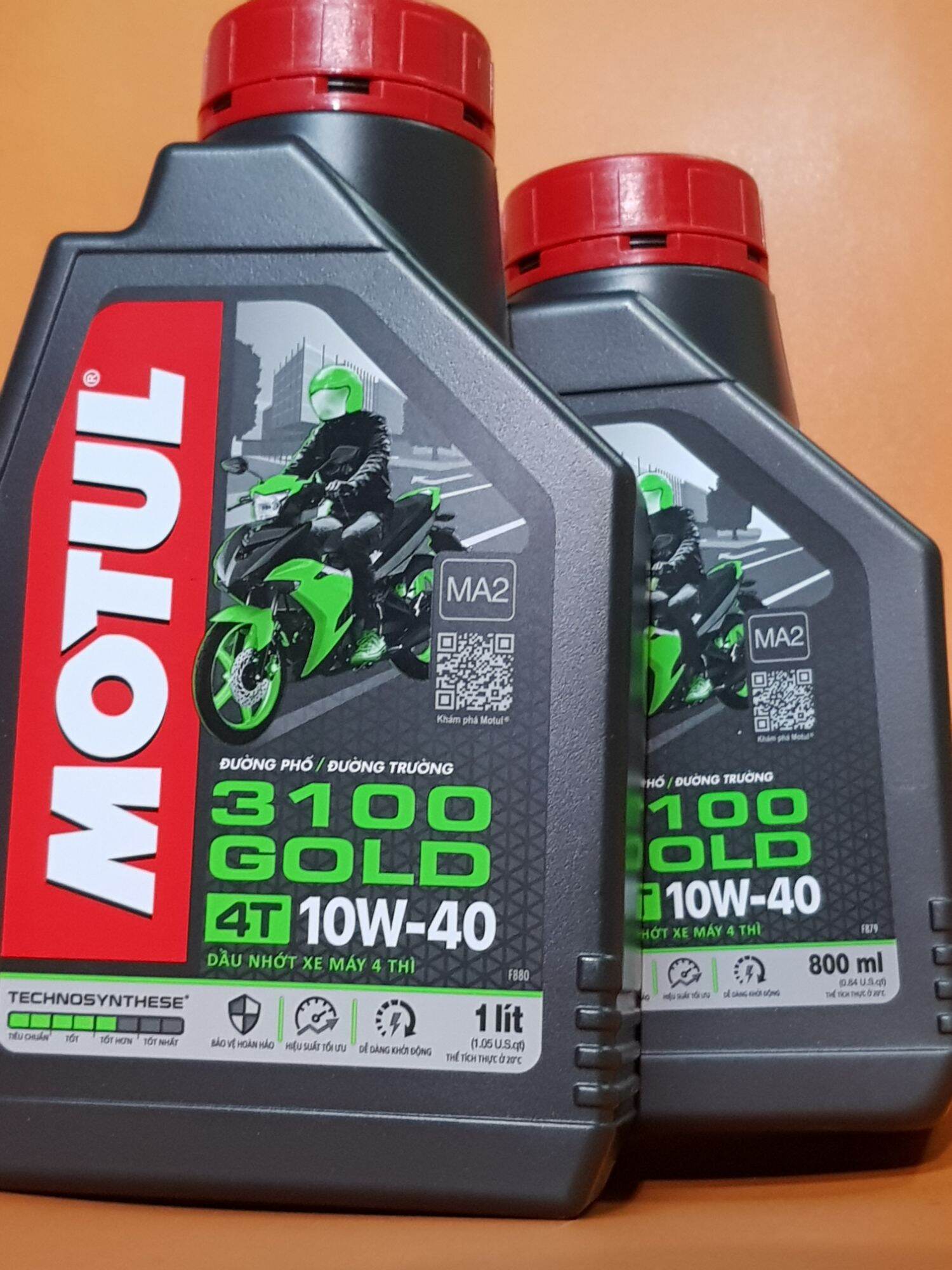 Nhớt motul xe máy và xe côn tay 3100 Gold, nhớt motul 3100 khách mua chọn phân loại SP