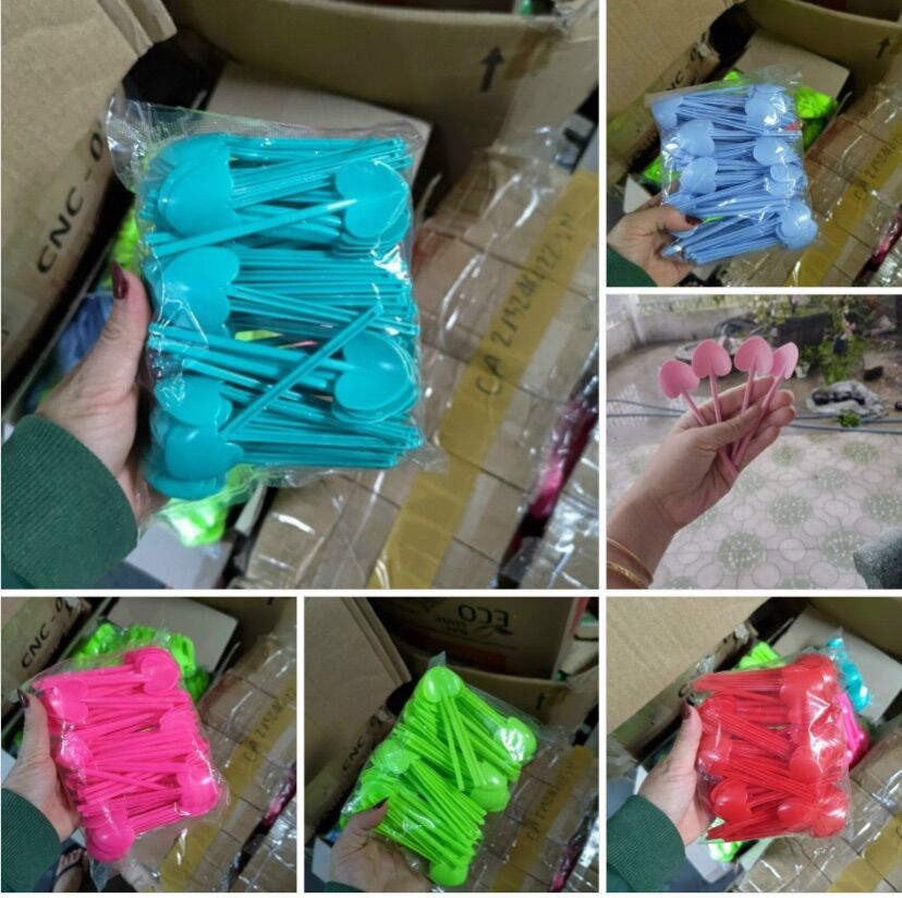 100 Xẻng tim múc bột, múc kem