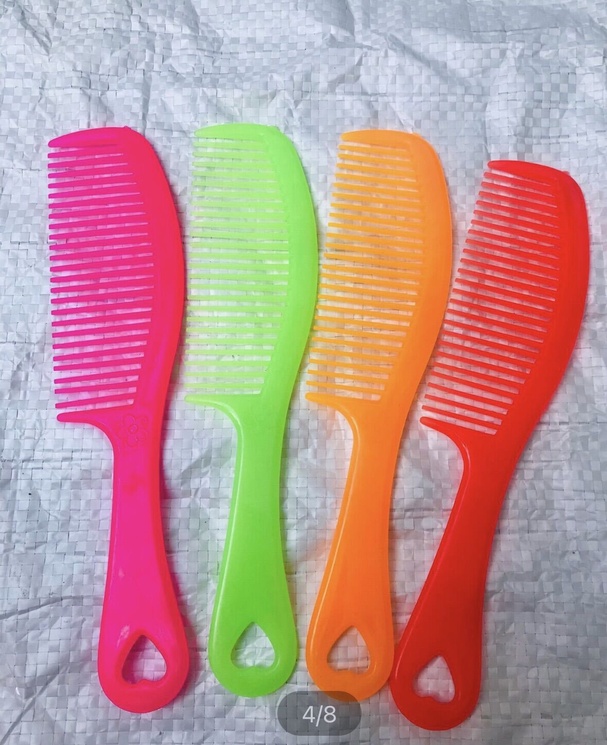 💥Set Sỉ_ 50 Lược Vĩ Ký Nhựa Dẻo lớn (dài 19cm)