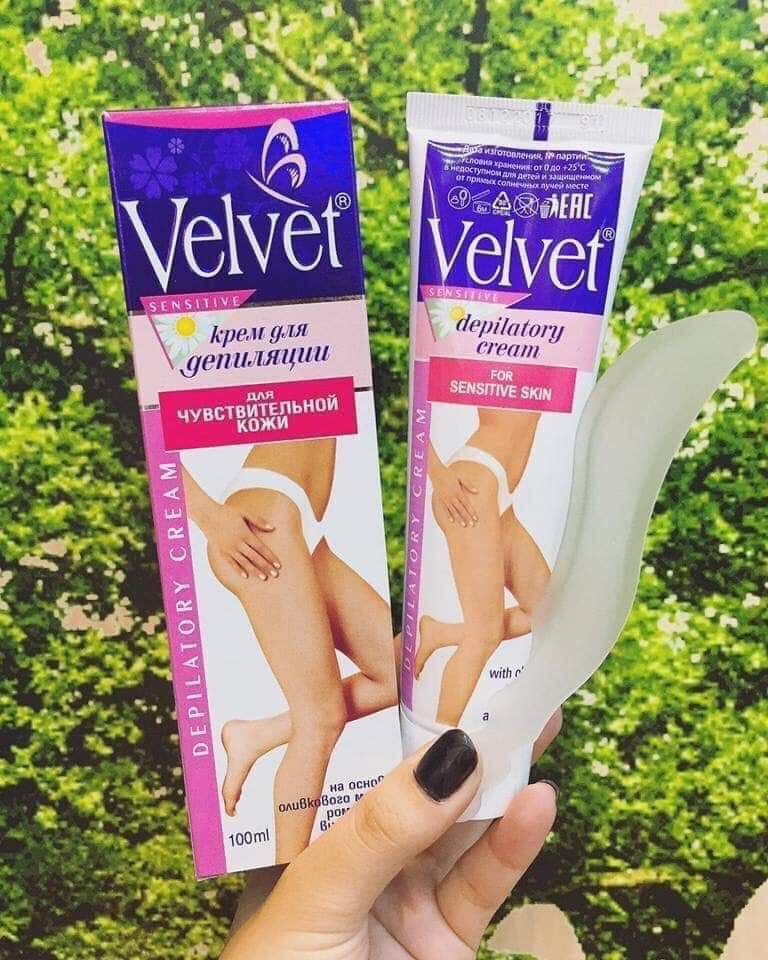 Kem tẩy lông Velvet Sensitive Nga 100ml | Vinie.minisize