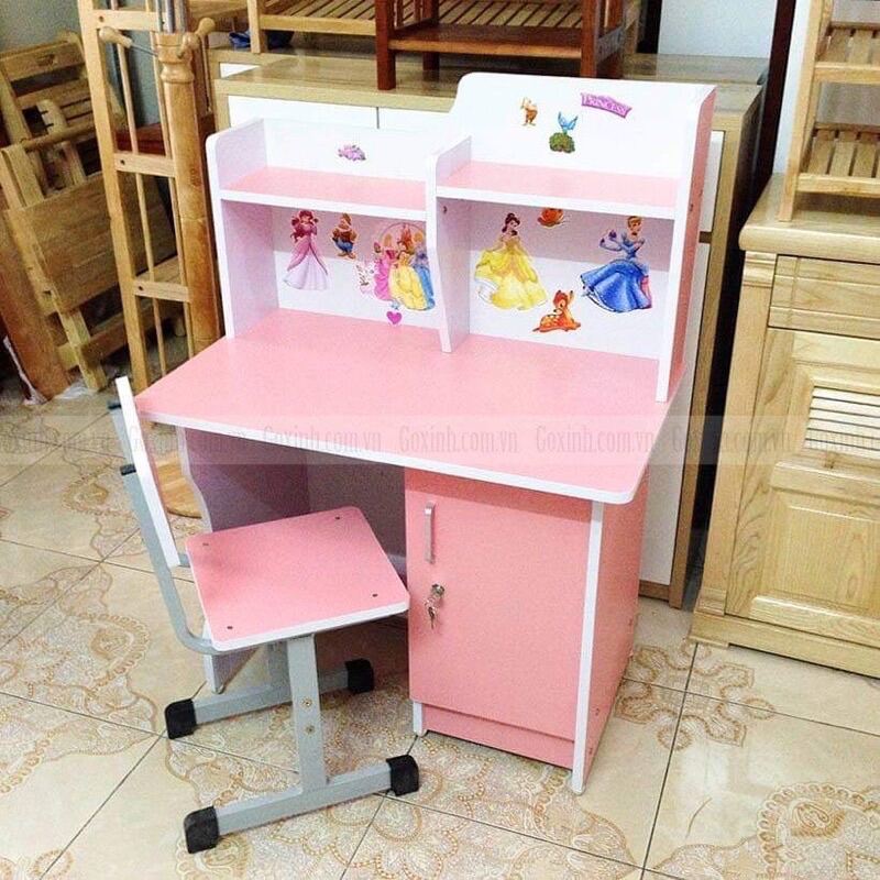 Bàn học sinh cho bé tặng kèm ghế
