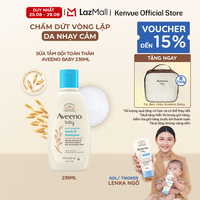 Sữa tắm gội toàn thân Aveeno baby 236ml