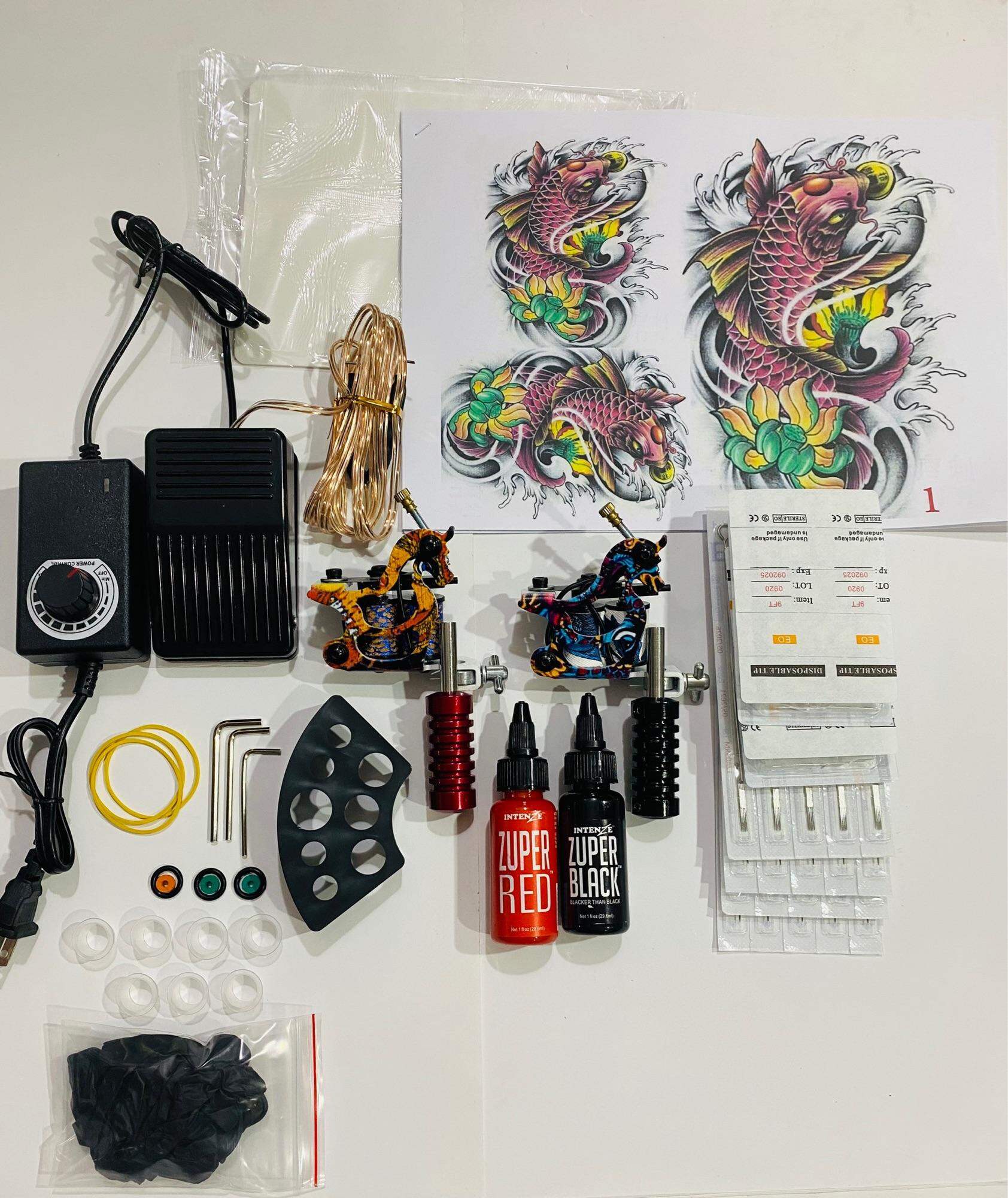 Bộ 2 máy xăm Hãng Dragon cho người mới học xăm