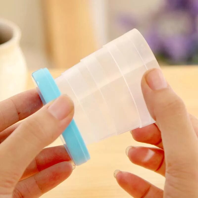 Cốc nhựa gấp gọn 120ml (5.5x6cm)