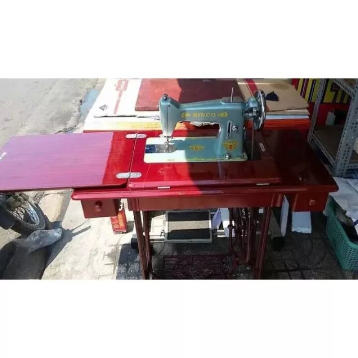 Bàn thùng máy may gia đình cổ điển