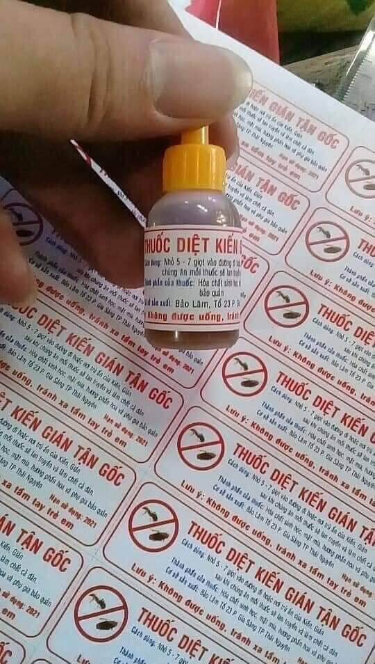 Combo 5 lọ diệt kiến, gián sinh học, cực kì hiệu quả
