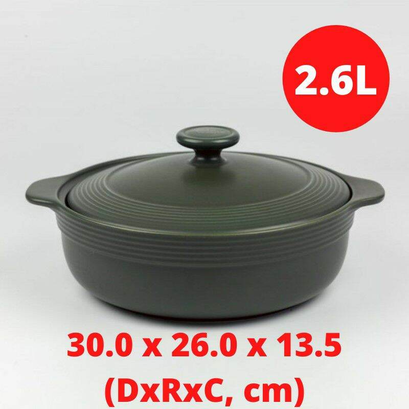 Nồi dưỡng sinh minh long 2.6 lit - không nắp có 3 - 5 chấm