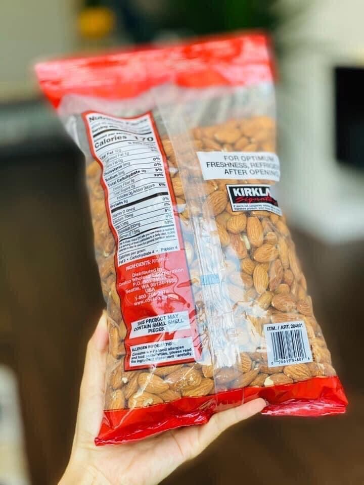 [Date 9/22]-Hạt hạnh nhân kirkland của Mỹ 1kg36