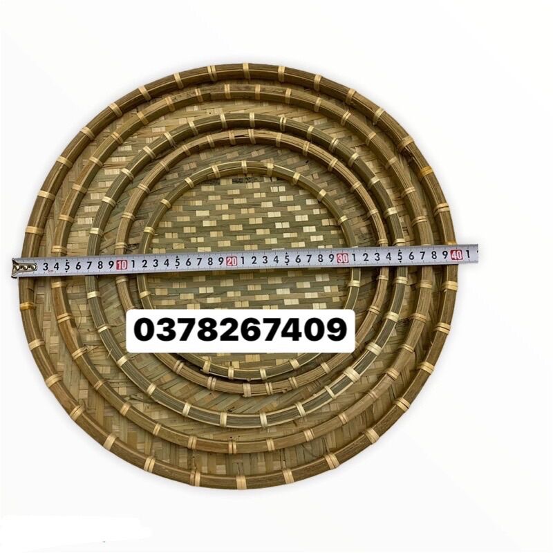 Mẹt bền Loại 1 đan từ vỏ tre , bền bỉ , chắc chắn