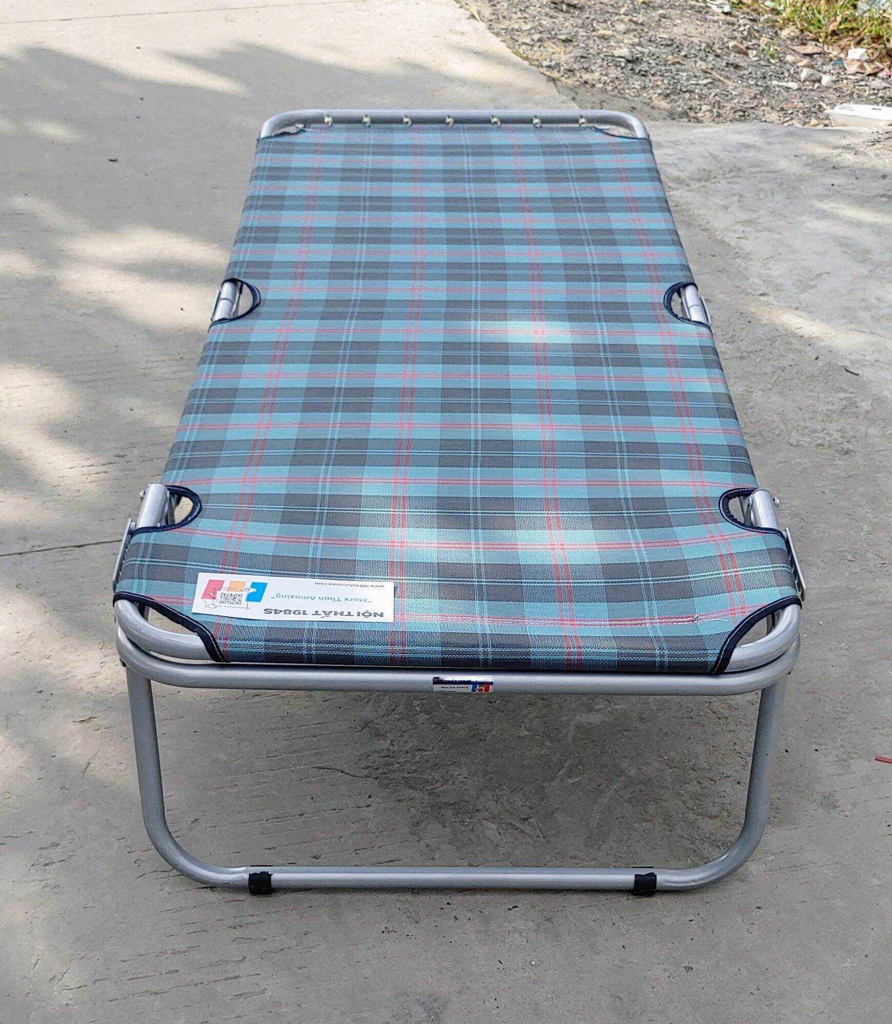 Giường Bố Xếp Lưới Textilen Xếp 70x180cm